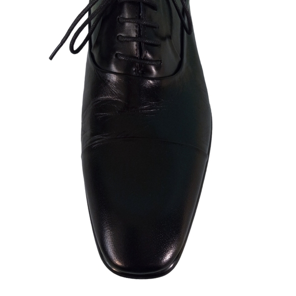 Steve Madden Men's "Jonez" Leather Lace Up Oxford Dress Shoe | US 8 - Picture 7 of 10